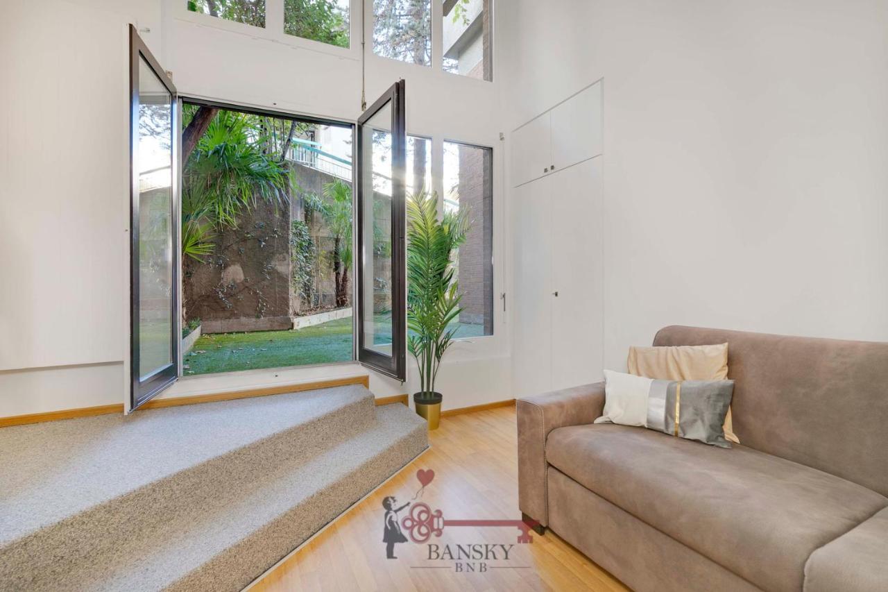 Duplex Loft In Lugano Center With Garden, Wi-Fi -By Easylife Swiss Daire Dış mekan fotoğraf
